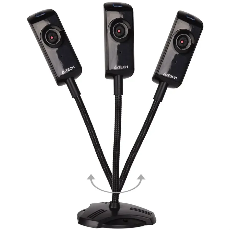 A4Tech PK-810G Anti-glare Webcam 480p Built-in Microphone Black