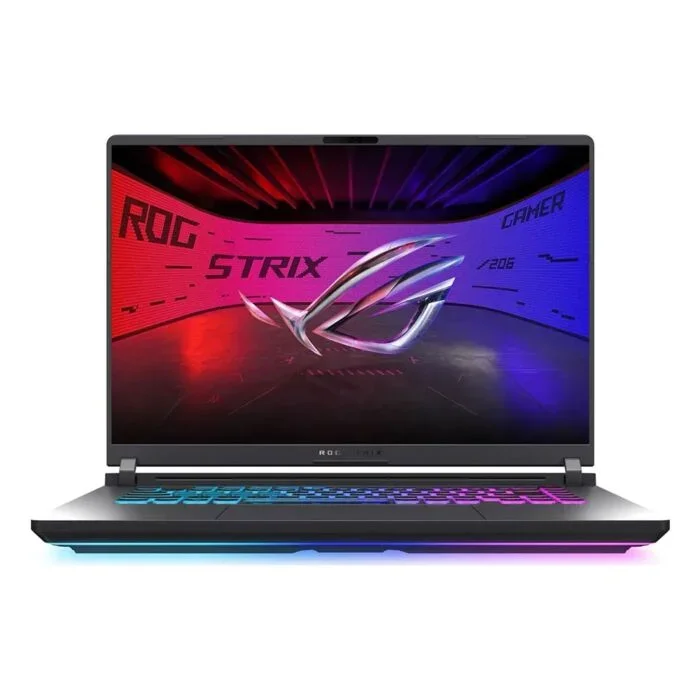 ASUS ROG STRIX G16 G615JMR-AS74 - Raptor Lake - 14th Gen Core i7 14650HX Processor 16-GB 1-TB SSD NVIDIA GeForce RTX 5060 GC 16" 1200p IPS 165Hz 300nits AG Display RGB Backlit KB TPM W11 (Eclipse Grey, NEW)