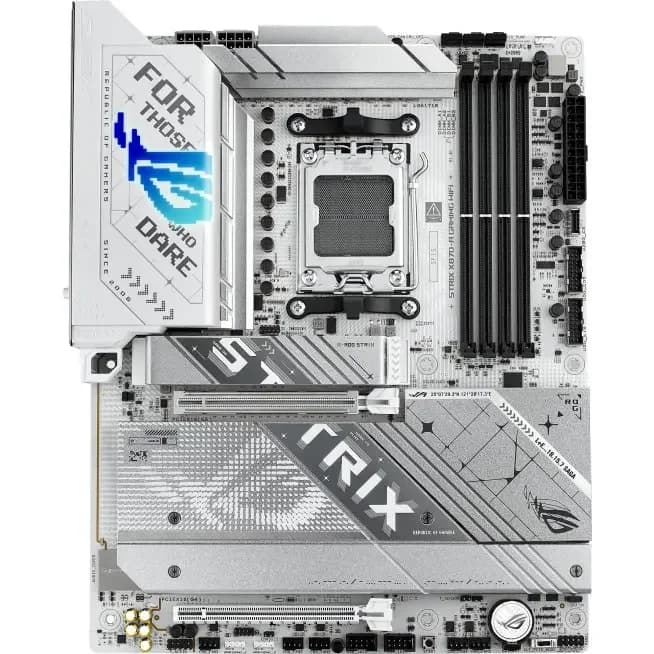 Asus ROG STRIX X870-A GAMING WIFI AMD AM5 Motherboard WiFi 7 USB 4 DDR5 AI Overclocking Aura Sync RGB