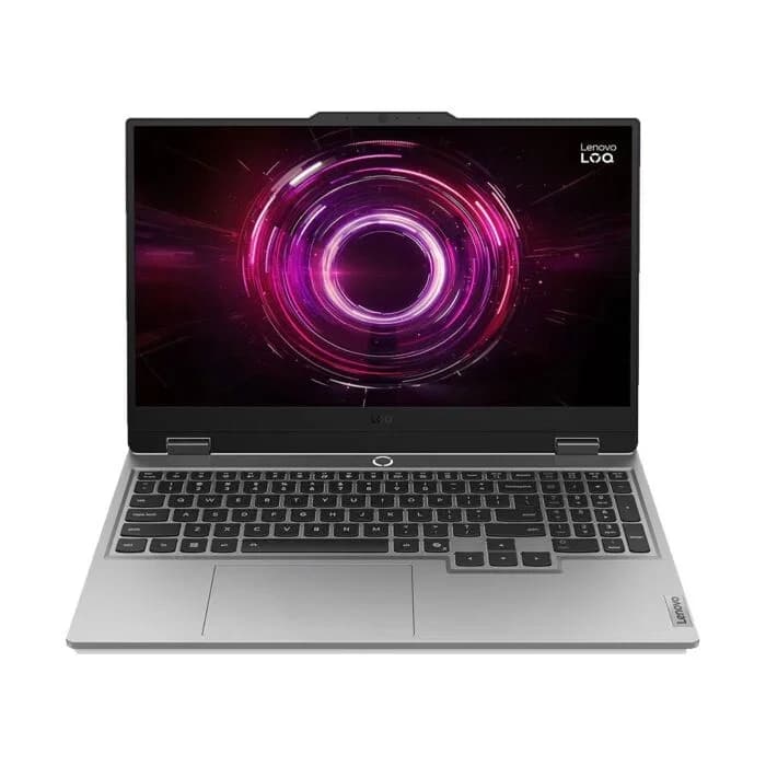 Lenovo LOQ 15 - AMD Ryzen™ 7 Zen 4 250 Processor 16-GB 512-GB SSD 8-GB NVIDIA GeForce RTX 5060 GDDR7 GC 15.6" FHD 1080p IPS 300nits AG 144Hz G-Sync Display BKB TPM2.0 W11 (Luna Grey, NEW)