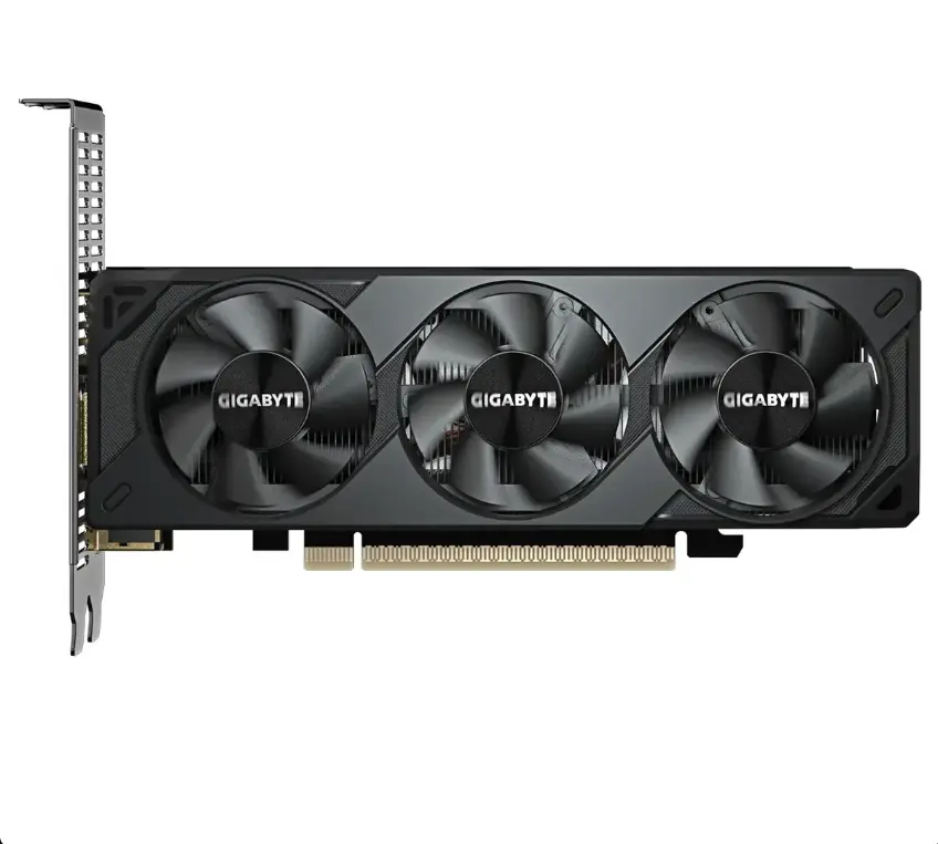 Gigabyte GeForce RTX 5050 OC Low Profile 8G Graphics Card, 8GB GDDR6, 128-Bit, Boost 2587MHz, PCIe 5.0, DLSS 4, Model GV-N5050OC-8GL