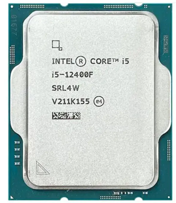 Intel Core i5-12400F Processor - LGA 1700 - 6 Cores | 12 Threads (Tray Pack)