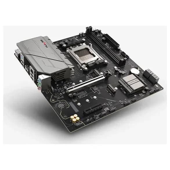 Product Features Built on the AMD A620 chipset in a Micro-ATX design for AMD Ryzen Desktop Processors using the AM5 socket Supports DDR5 memory and PCIe4.0 for graphics cards and PCIe4.0 M.2 storage support Ultrafast connectivity with PCIe4.0, a 64
