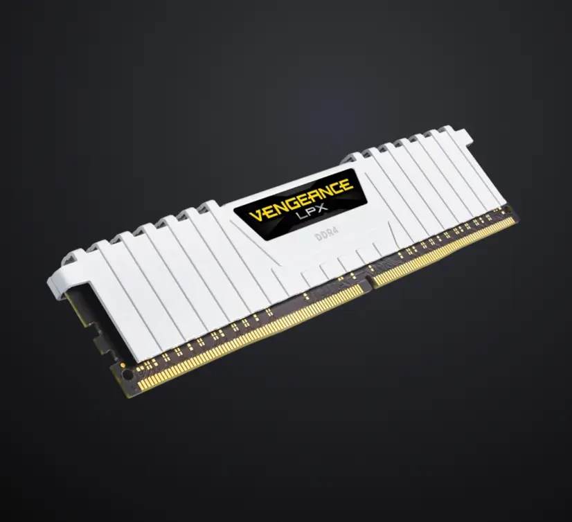 Corsair Vengeance LPX 16GB 2x8GB DDR4 3200MHz C16 UDIMM Memory Kit CMK16GX4M2E3200C16 Black